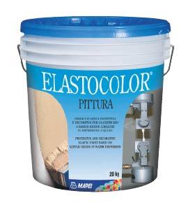 Vopsele lavabile exterior - Vopsea elastica Mapei Elastocolor Pittura 20 kg